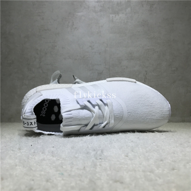 Adidas Originals NMD R1 PK Triple White BA8630